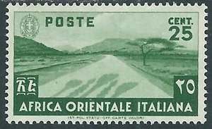 1938 AFRICA ORIENTALE ITALIANA SOGGETTI VARI 25 CENT MH * - RE4-2 - Picture 1 of 1