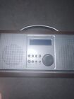 Sainsbury's Red DAB / FM DIGITAL  Radio VGC WITH WOODEN FRAME FULLY WORKING