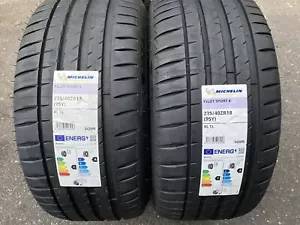 2 X 235 40 18 MICHELIN PILOT SPORT 4 95Y XL 235/40ZR18 BRAND NEW - Picture 1 of 5
