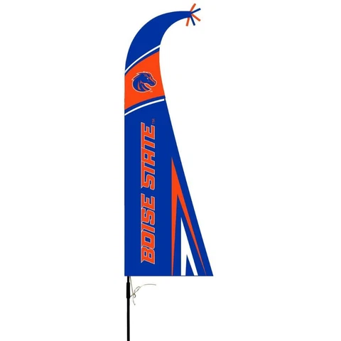 Boise State Broncos 44 Inch Premium Feather Flag with Pole [NEW] Banner Sign Cover