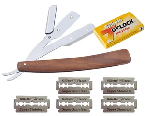 Profi Rasiermesser Rasierklinge Shaving Razor Rasierer 20 halb gillette Klingen - Bild 1 von 4