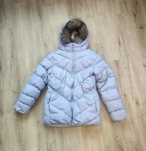 Columbia Omni Heat Jacket Girls Size XL Purple Winter Snow Parka Hooded Coat - Picture 1 of 6
