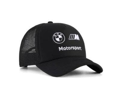 Gorra Trucker Puma Hombre Bmw Mms Negra 026608-01 j Foto 1 de 2