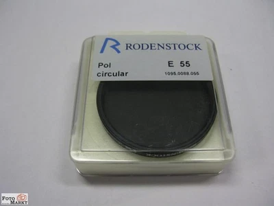 Rodenstock Pol circular Polfilter - Made in Germany - E 55 Filtergewinde - Image 1 of 3
