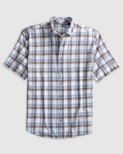 Camisa Johnnie-O Hangin Out Manga Corta Abotonada - Bennett Havana Talla XL - Imagen 1 de 2