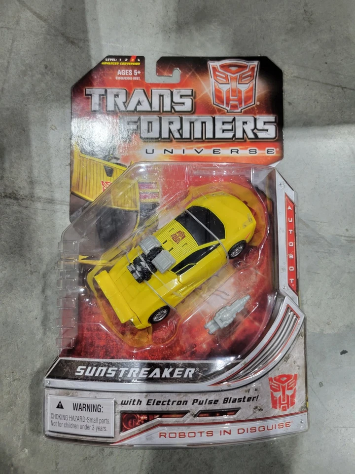 Transformers Universe 2.0 Sunstreaker sellado en tarjeta Foto 1 de 3