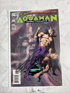 Aquaman: Sword of Atlantis #44 SIGNED JASON MOMOA WITH COA (DC Comics 2006) Lobo - Picture 1 of 10
