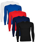 Boys Compression Base Layer Top Sports Long Sleeve Football Skins Thermal Shirt