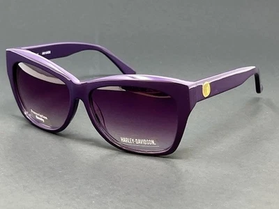 Harley Davidson HDK838 PUR58 Purple 58mm Cat Eye Plastic Women's Sunglasses - Image 1 of 4