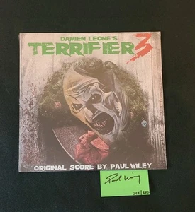 Damien Leone's Terrifier 3 Soundtrack Vinyl Record LP 318/800 Signed Paul Wiley - Picture 1 of 2