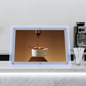 Caja de Luz LED, Soporte para Letrero de Luz LED, Marco de Pantalla Publicitaria de Luz LED - Imagen 1 de 6