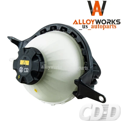 For 2012-16 13 BMW 528i XDrive 528i Coolant Radiator Reservoir Tank 17138614293 - Image 1 of 4