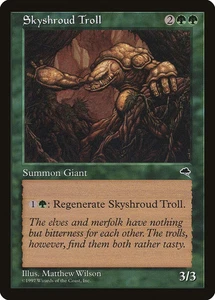 Skyshroud Troll - 257 / English / Moderately Played - Picture 1 of 1