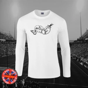 Muhammad Ali Floats Like A Butterfly Long Sleeve T-shirt, Mohammed, Boxing - Picture 1 of 1