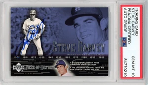 2002 Upper Deck Steve Garvey Signed COA PSA 10 Los Angeles Dodgers Slabbed Autog - Bild 1 von 2