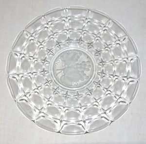 Indiana Glass Constellation Grape 13.3/4 inch Platter - Picture 1 of 3