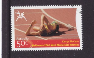 Comm Games 2006 sello 50c excelente CTO escaneo completo de goma #A140 - Imagen 1 de 1