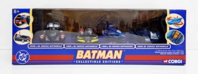 Corgi Batman DC collectible cars- 4 pack MIB NEW - Image 1 of 2