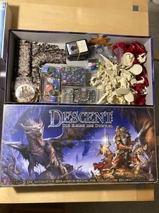 Descent - Die Reise ins Dunkel 1.Edition Grundspiel Brettspiel DEUTSCH - Bild 1 von 8