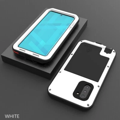 重型防震金属装甲外壳 保护套 适合三星 S24/S23/S22/S21/S20/S10 — 第 1/4 张图片