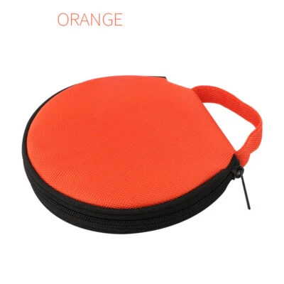 Round CD Discs Holder Case DVD Storage Car Home Travel 20 Disc Bag Pouch Wallet - Image 1 of 4
