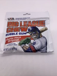 Big League Chew Bubble Gum 2.12 Oz B/b July 26  - Picture 1 of 2