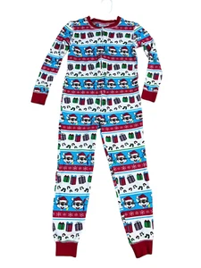 Buc-ee's Knitted Toddler Pajama Suit – Size YXS – Christmas Theme – Multicolor - Picture 1 of 5