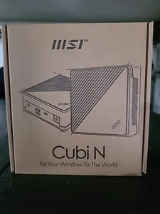 Msi Cubi N 9S6-BOA911-023 In Sealed Box From Manufacturer - Picture 1 of 4