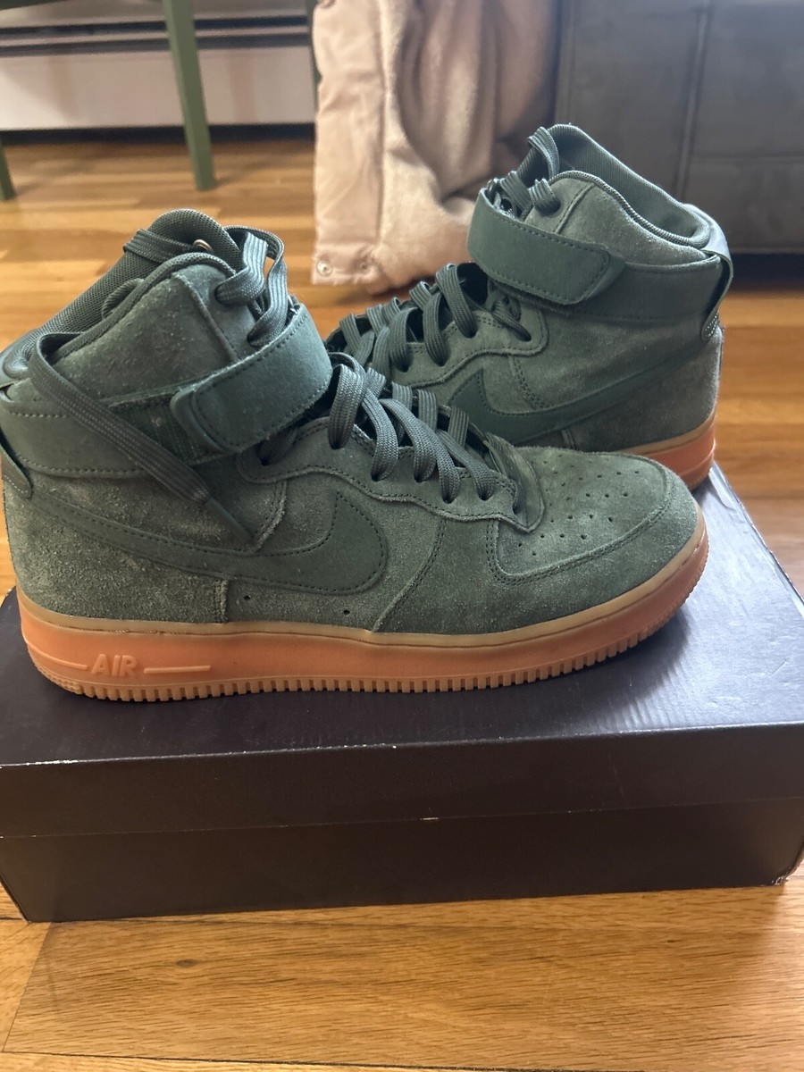 スニーカー Nike Air Force 1 High 07 Lv8 Suede Vintage Green Nike Air Force 1 07 LV8 Suede High Vintage Green for Sale
