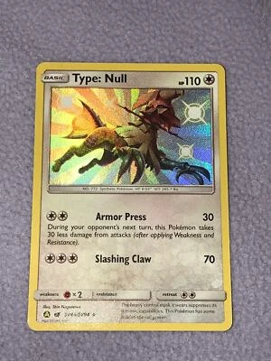 Type: Null ~ SV45/SV94 ~ holo ~ HIDDEN FATES SHINY VAULT ~ NM+ PACK FRESH ~ Poke - Image 1 of 2