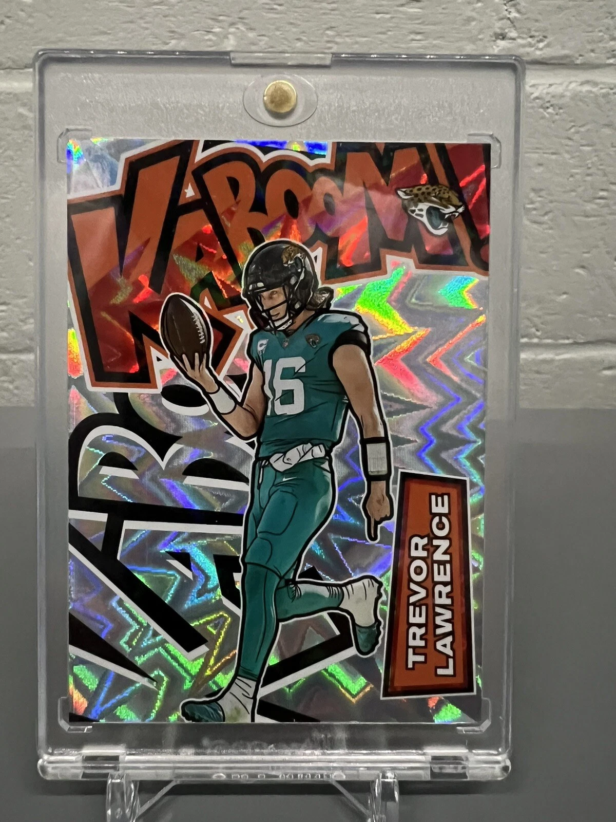 2022 Panini Absolute Trevor Lawrence #K14 Kaboom Vertical SSP Jax Jaguars