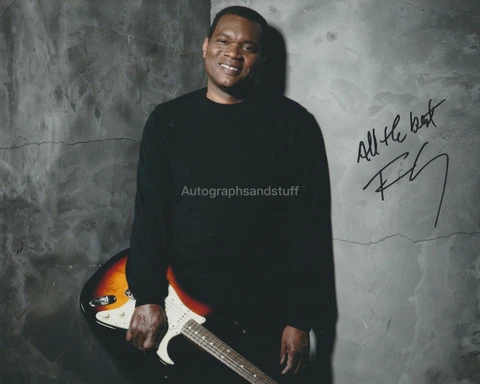 Robert Cray Hand Signed Photo 8x10 Photo Autograph Strong Persuader Midnight (B) Cover