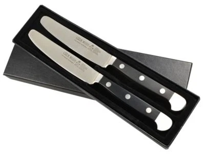 Güde Alpha Messerset *2-1314/12 zwei Tafelmesser im Geschenkkarton - Bild 1 von 4