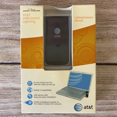 AT&T Sierra Wireless USBConnect Lightning U305 GSM 3G USB Modem - Image 1 of 4