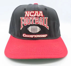 Vintage 90's STarter NCAA Football Championship Snapback Baseball Hat Cap - Picture 1 of 15