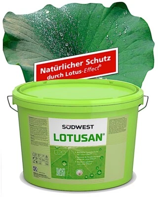 Südwest Lotusan 4 x 12,5 L - echte Silikonharz Fassadenfarbe mit Lotus-Effekt ! - Bild 1 von 4