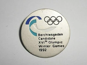 1992 Berchtesgaden Winter Olympic games Candidate Bid city Germany pin badge - Picture 1 of 2