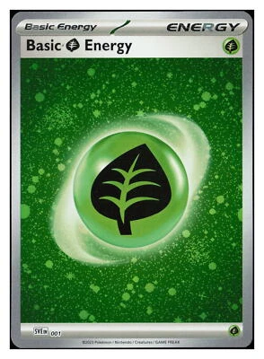 SV01: Scarlet & Violet Base Set #001 Basic Grass Energy (Cosmos Holo) - Image 1 of 2