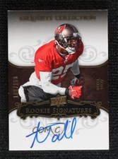 2008 Upper Deck Exquisite Collection Signatures /150 Aqib Talib Rookie Auto RC