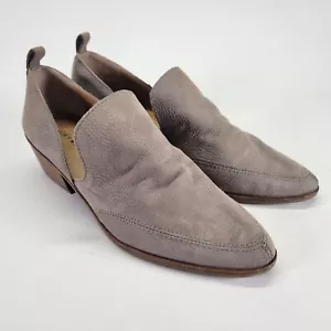 Zapatos Mocasines Marca Lucky EE. UU. 8.5 UE 39 Lk-Mahzan Botines Cuero Guijarro Gris - Imagen 1 de 13