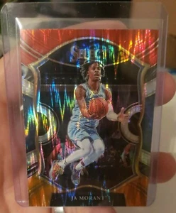 2020-21 Nba Select Concourse Red Orange Flash Prizm Ja Morant SP! MINTY - Picture 1 of 12