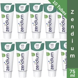 10 x Zendium Extra Care Fresh Breath Toothpaste Antibacterial Enzymes 75 ml - Picture 1 of 6