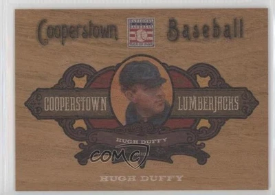 Panini Cooperstown Collection Cooperstown Lumberjacks Hugh Duffy #43 2013 Salón de la fama Foto 1 de 2