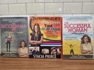 Stacia Pierce Life Coach To Women Success DVD's Home Study Coaching System - Picture 1 of 11