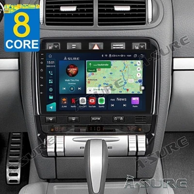 4+64G 8 Core Android 14 Autoradio CarPlay GPS Für Porsche Cayenne 9PA 2002-2010 - Bild 1 von 4