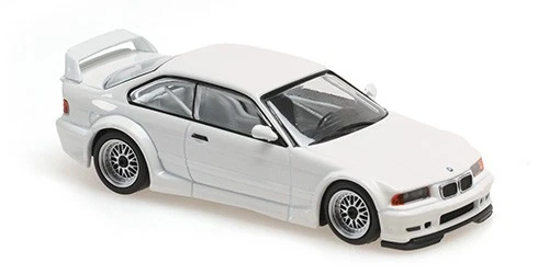 Maxichamps 940023381 1/43 BMW M3 E36 GTR 1993 BIANCA Modello Auto Minichamps