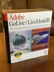 Adobe GoLive 6.0 y Live Motion 2.0 VERSIÓN COMPLETA para MAC ¡SIN SUSCRIPCIÓN! - Imagen 1 de 9