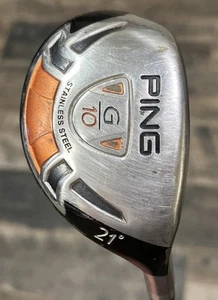 Ping G10 21* Hybrid Stiff Flex Ping TFC 129H Graphite Shaft RH - Picture 1 of 12