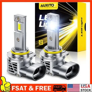 Pair 9006 LED Headlight Bulb Conversion Kit Low Beam White Super Bright 6500K - Picture 1 of 11