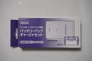 Gameboy Advance Battery Pack AGB-003 + Charger AGB-004(JPN) Set Boxed US Seller - Picture 1 of 5